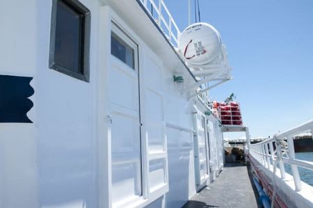 100 GT Tuna Long Liner Boat Main deck passageway