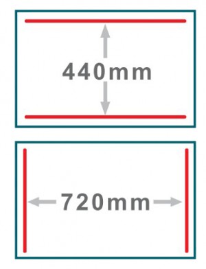 Frame : chamber，Red line : sealing