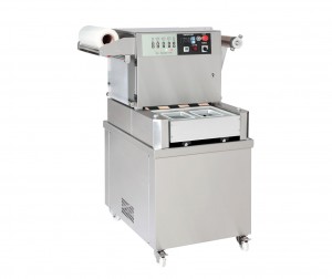 Semiautomatic Tray Sealer with Vacuum and Gas Flushing - Semiautomatic Tray Sealer with Vacuum and Gas Flushing