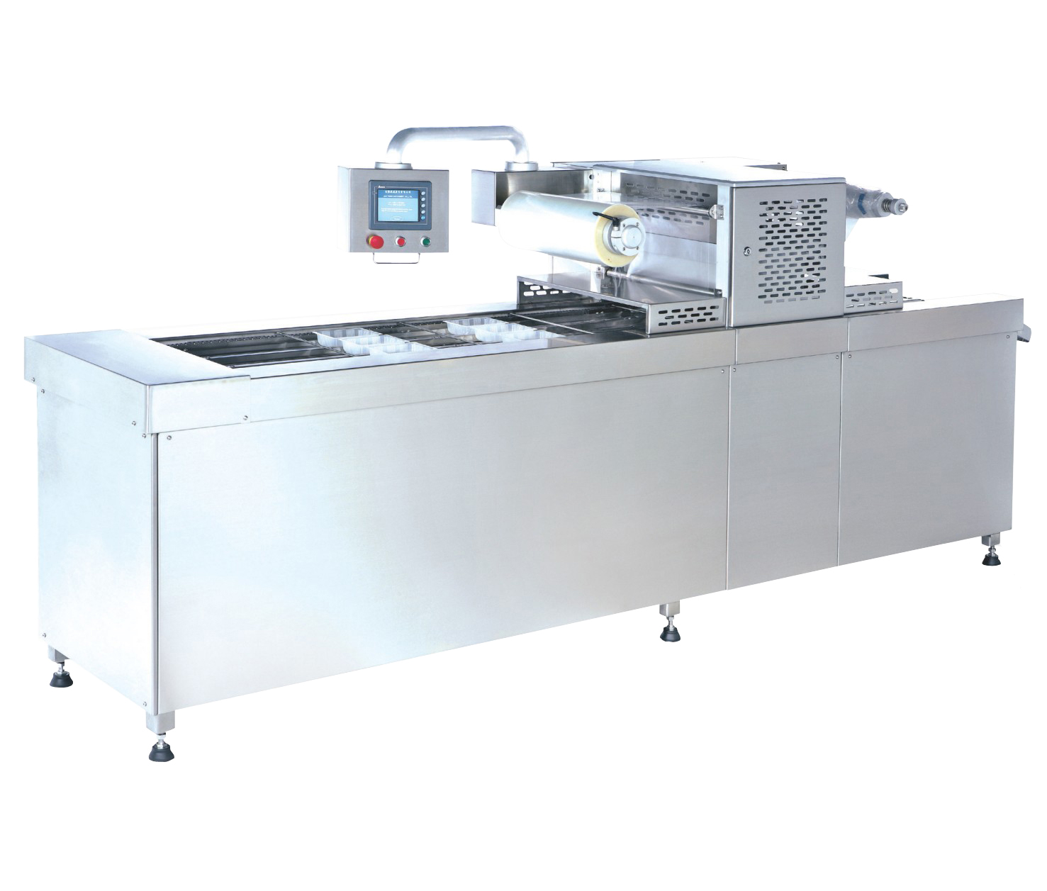 Automatic Tray Sealer with Vacuum and Gas Flushing Supply Over 36 Years