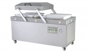 Heavy Duty Double Chambers Vacuum Packaging Machine - Floor Type Vacuum ...