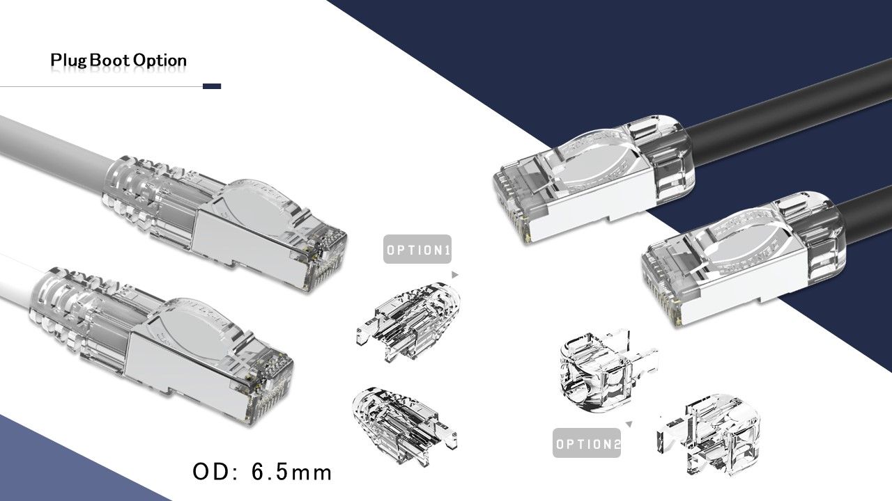 RJ45 Plug Boot ، الطريقة الجيدة لحماية كابل Ethernet