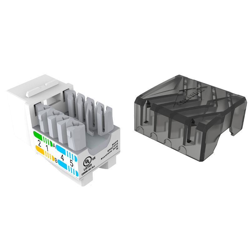 Cable Length: Other ShineBear New Cat6 RJ45 Punch Down Keystone Jack CAT6 Network Ethernet RJ45 Socket Network Modules 