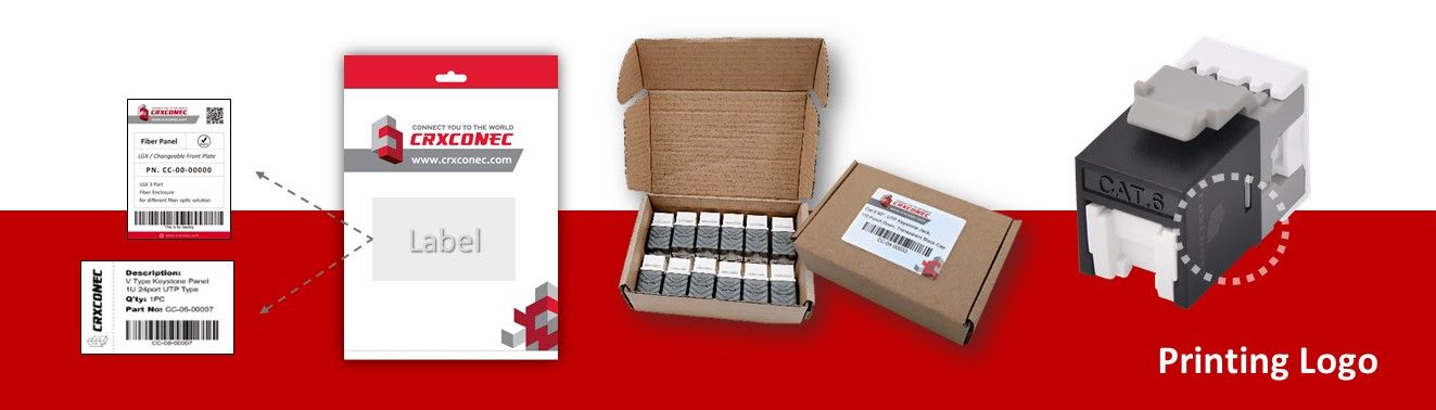 OEM Service For Slim Type Keystone Jack