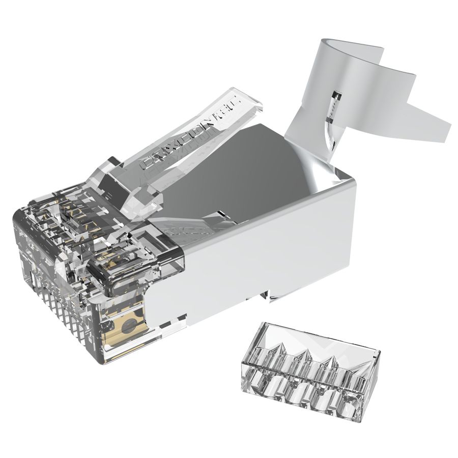 Cat6a Stp Rj45 Connector For Ethernet Cable Solutions Crxconec Company Ltd