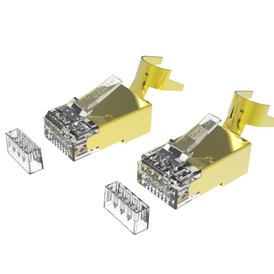 Cat6a Rj45 Stp 8p8c Rj45 Connectors For Large Cable Solutions Crxconec Company Ltd