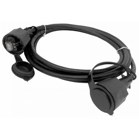 Cordon de raccordement industriel Cat.6 STP Câble de raccordement étanche