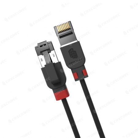 Kabel patch Ethernet SSTP cat6a ultra tipis untuk panel patch kepadatan tinggi
