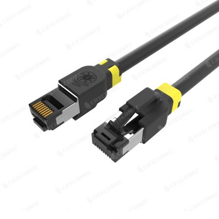 Cat.6A Screened Antibacterial Patch Cord for Network - Antibacterial Network Cable Cord