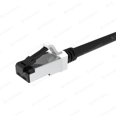 Kabel sieciowy Cat6a 26awg typu slim, ekranowany, do paneli krosowych o dużej gęstości