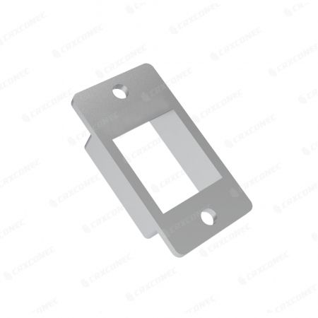 1 Port Panel Mount Bezel - 1 Port Panel Mount Bezel For Empty Patch Panel