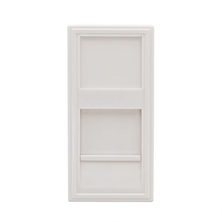 French Style 1 Port Module-Insert With Shutter 22.5*45MM - French Style 1 Port Module-Insert With Shutter 22.5*45MM