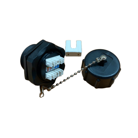 Cat.6 STP औद्योगिक 110 प्रकार कीस्टोन जैक RJ45 जैक