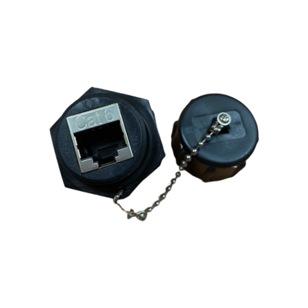 IP68 Category 6 STP Industrial Bulkhead Coupler - Cat.6 STP Industrial Bulkhead Coupler