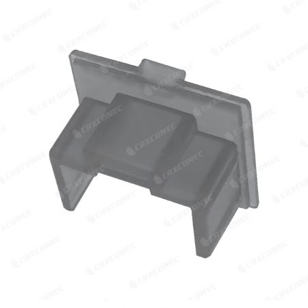 ฝาครอบป้องกันฝุ่นแบบแบนสำหรับ RJ45หัวเต้ารับตัวเมีย