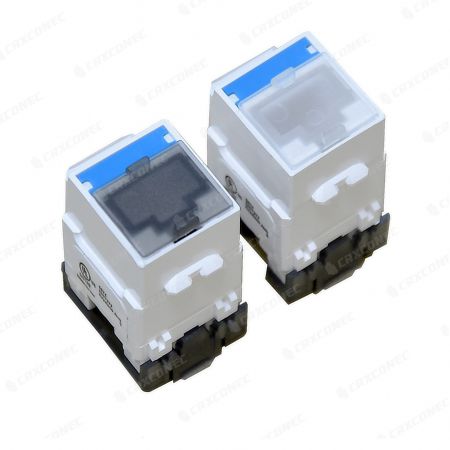 ฝาครอบป้องกันฝุ่นแบบแบนสำหรับอีเทอร์เน็ตหัวเต้ารับตัวเมีย