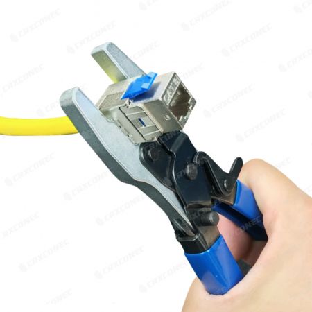 Easy Pressing Tool For Toolless Connector & RJ45 Keystone Jack