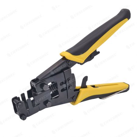 כלי סיום מהיר עבור סוג דק 90 מעלותשקע קיסטוןRJ45