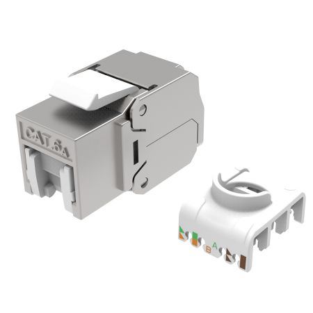 Categorie 6A STP Ethernet RJ45 Keystone Jack Oplossingen zonder gereedschap | Crxconec Company Ltd.