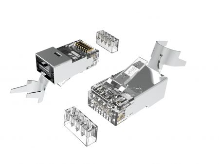 Connecteur Cat6a Rj45 Stp Pour Solutions De Cables Solides Crxconec Company Ltd