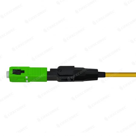 SC APC Field Installable Fiber Optic Fast Connector For 2.0/3.0mm Cable - Single-Mode SC APC Fiber Field Assembly Fast Connector