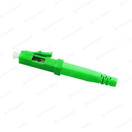 LC APC SM Fiber Optic Fast Connector For 0.9/ 2.0/ 3.0mm Cable - SM LC APC Pre-assembly Fast Connector
