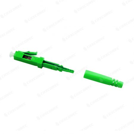 Connettore rapido da campo LC APC SM per cavo in fibra