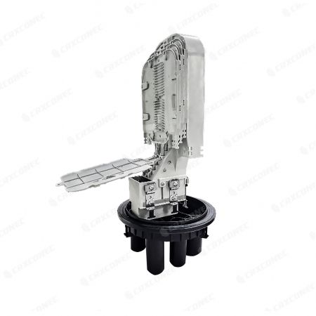 IP68 144 magos kupola száloptikai illesztési záró hőzsugorodás 2. típus