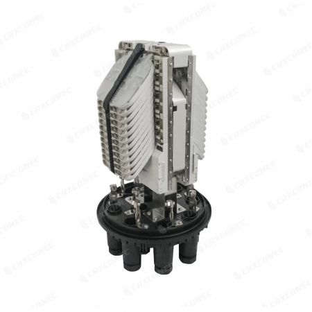 Mid-span 576 Cores IP68 Dome Fiber Splice Closure-2