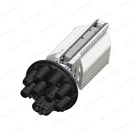 960 Teras IP68 Dome Fiber Splice Penutupan Mid-span Access-3