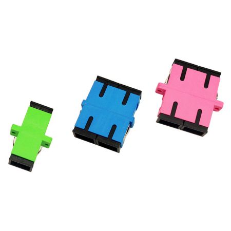 SC to SC Fiber Optic Adaptor Singlemode Multimode - Singlemode Multimode SC to SC Fiber Optic Adaptor