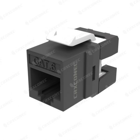 Cat.6 180 UTP Degrees Punch Down Keystone Jack - Cat.6 180 UTP Degrees Punch Down Keystone Jack