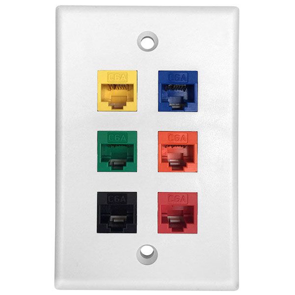 CAT5E Unshielded UTP 90 Degree 110 Type Data Modular Jack(id11217544