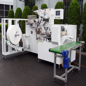 Machine de traitement et d'emballage entièrement automatique pour tissus humides - Traitement et emballage entièrement automatiques des tissus humides