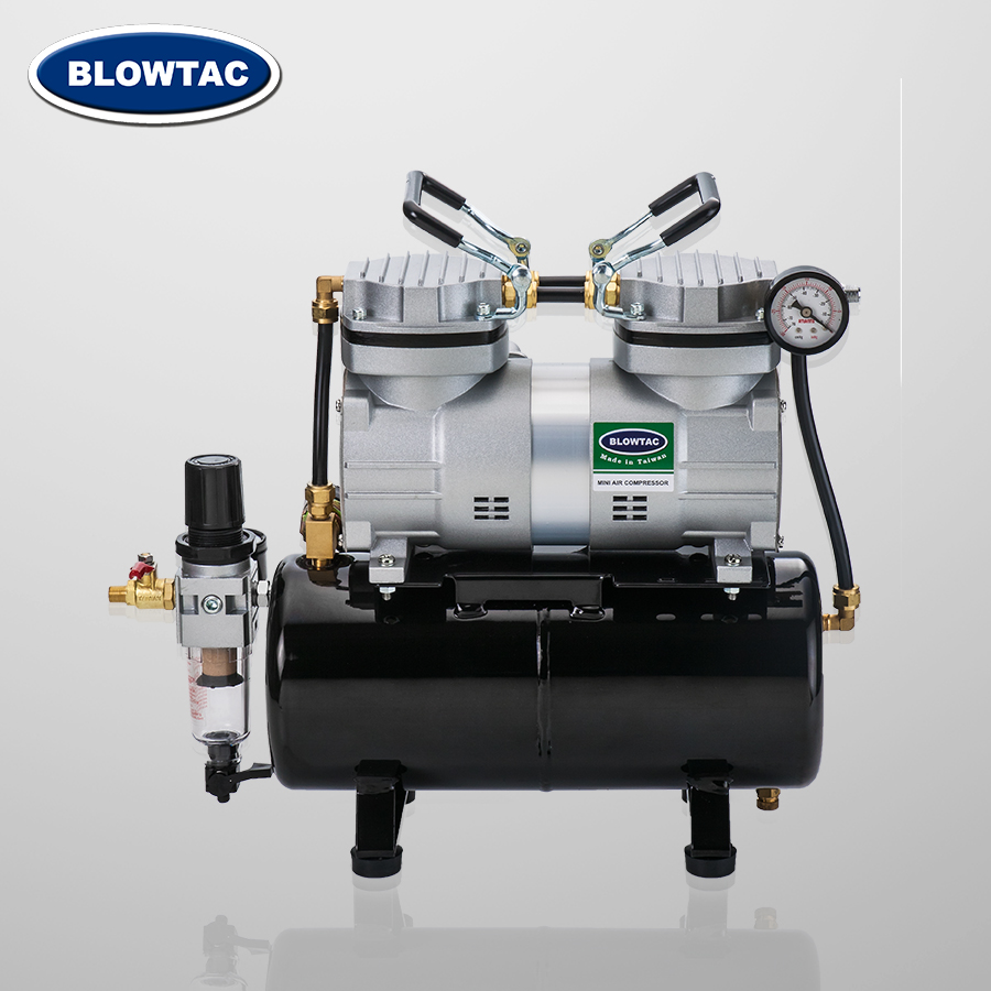 エアリザーバー付き2気筒タイプ小型エアコンプレッサー Tc 30tv 台湾の高品質ツインシリンダー小型エアコンプレッサー エアリザーバーメーカー 三敏電機股份有限公司