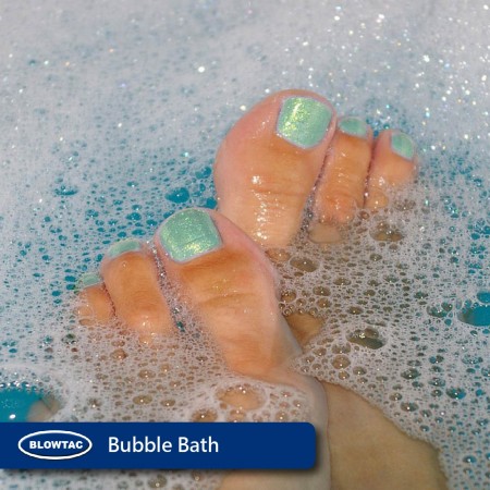 Bubble bath.