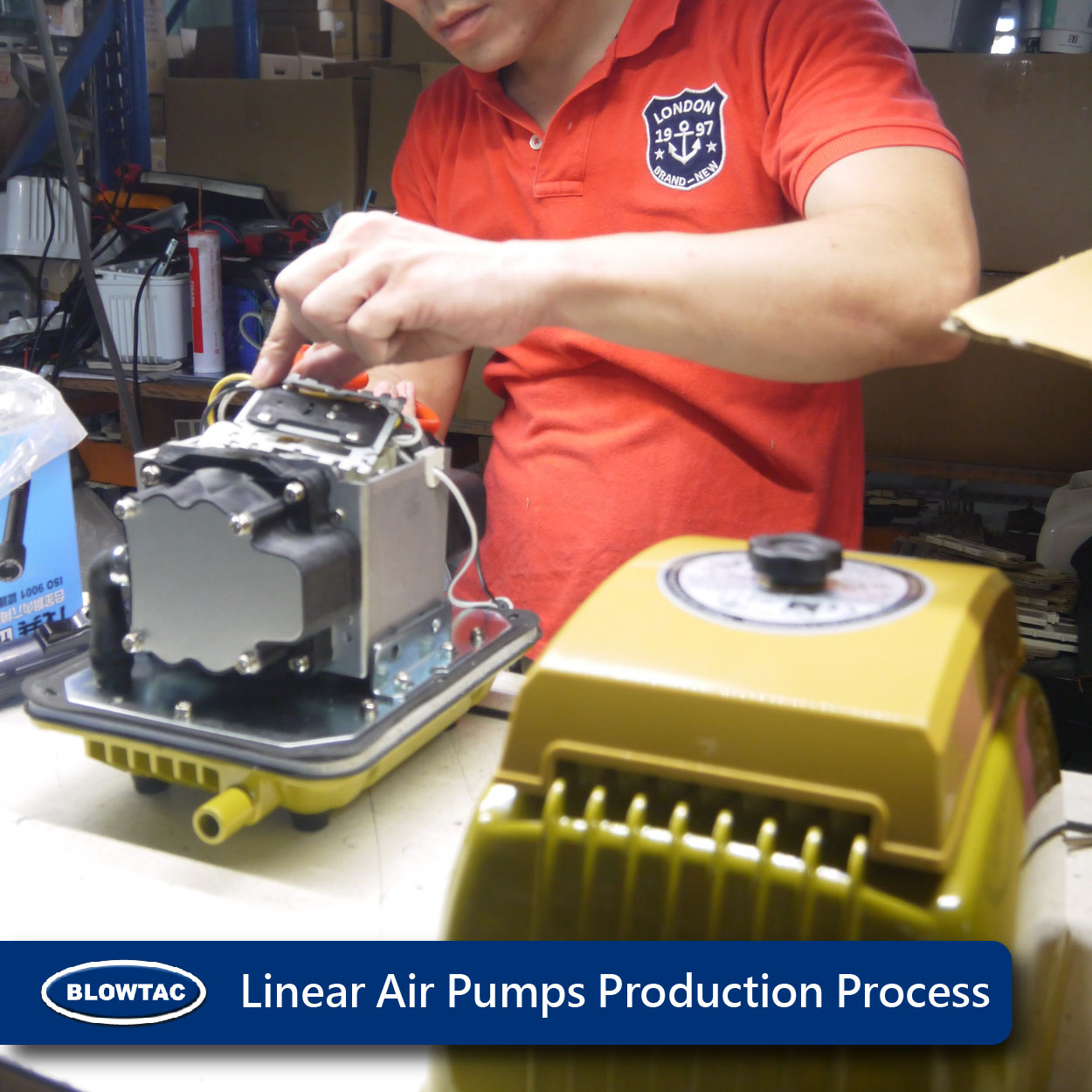 400 LITER LINEAR AIR PUMP, Taiwan 400 LITER LINEAR AIR PUMP