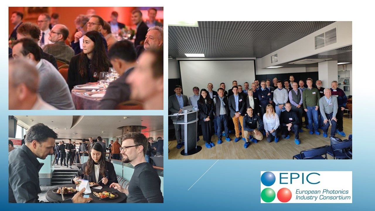 Liverageassista às fotos do evento EPIC (European Photonics Industry Consortium) 2022