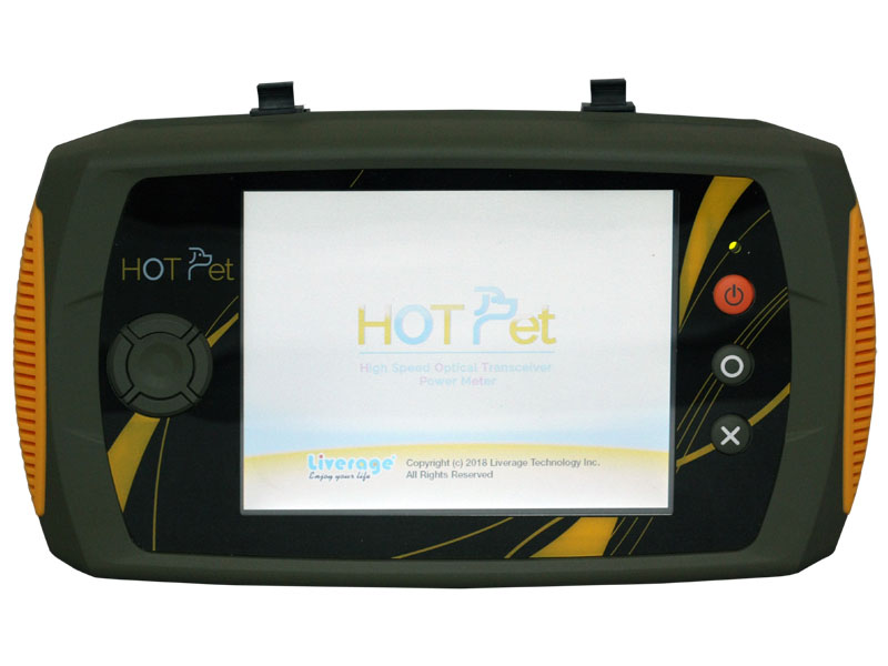Pełna nazwa Hot-Pet to szybki optyczny miernik mocy nadajnika-odbiornika.