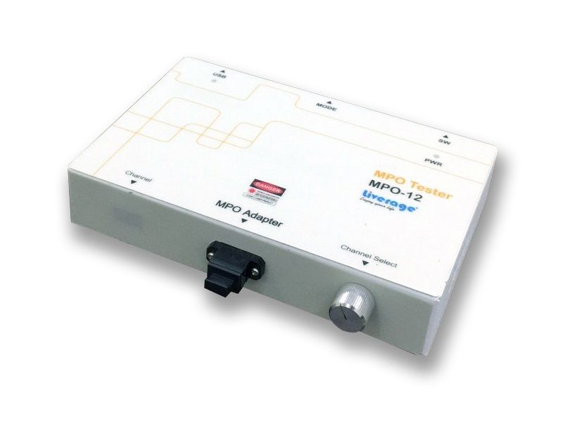 MPO Tester kan kontrollera defekterna i MPO-arrayed fiberkabel eller kontakt.