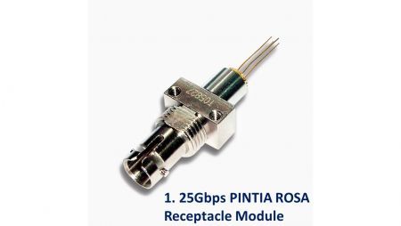 1. Módulo de Receptáculo PINTIA ROSA de 25 Gbps