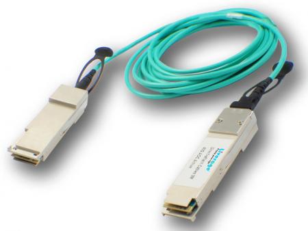 QSFP til 4XSFP+ Active Optical Cable (AOC) Montering - QSFP til 4XSFP+ aktiv optisk kabelmontering
