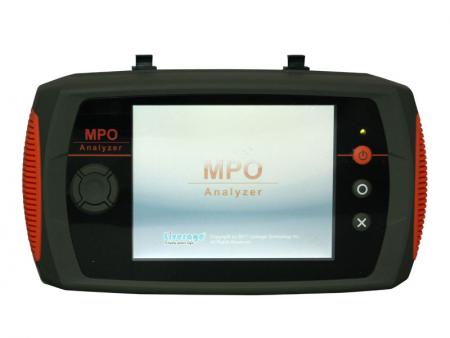 MPO插入损耗和极性型分析仪 -  MPO分析仪可以测量MPO跳线的插入损耗和记录300测试数据。