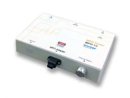 MPO Defects Tester com luz laser vermelha visível de 650nm - O MPO Tester pode verificar os defeitos do cabo ou conector de fibra com matriz MPO.
