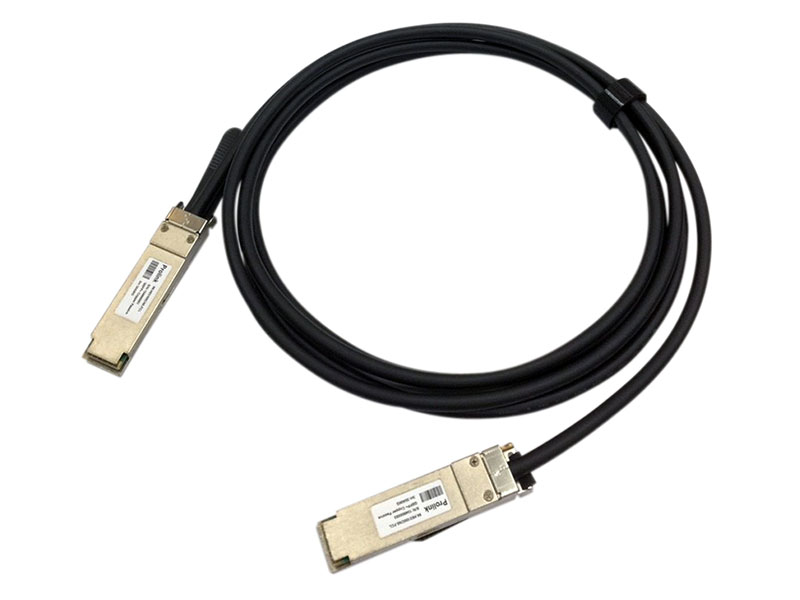 Direct Attached Copper Cable Assemblies for QSFP+ to QSFP+ SFP