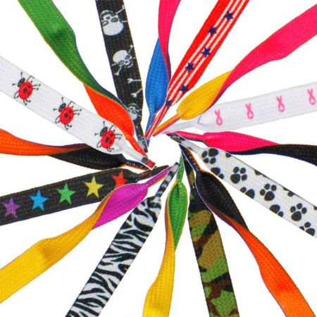 Custom Shoelaces - Custom printed laces are popular giveaway.