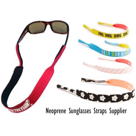 Eyeglass Straps - Custom eyewear retainers, include multiple materials for options.