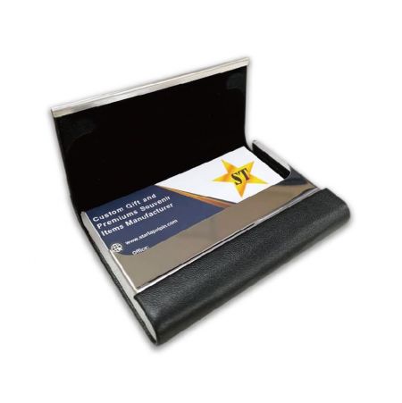 Branded Leather Business Card Holders
