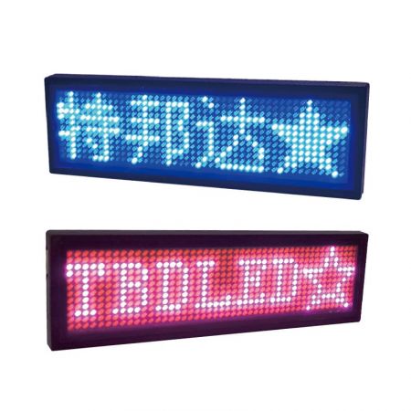 LED Name Badge - LED Light Up Badges