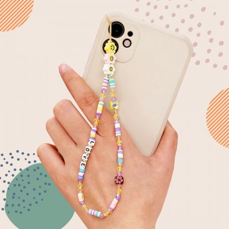 Beaded Phone Charm - Get your personalized beaded phone charm here.